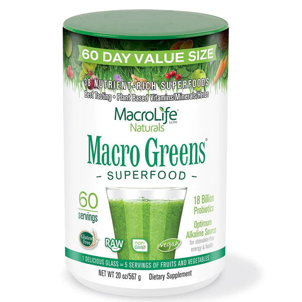 Macrolife Macro Greens Superfood 60 Servings