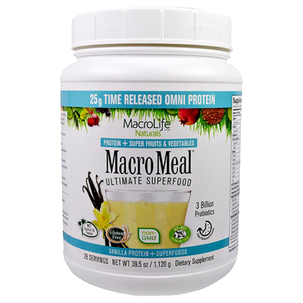 MacroLife Naturals MacroMeal Omni Protein 28 Servings