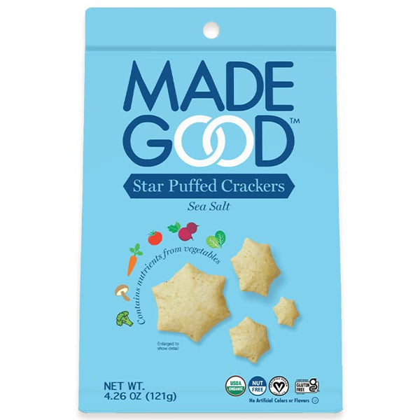 Made Good Star Puffed Crackers 4.26oz