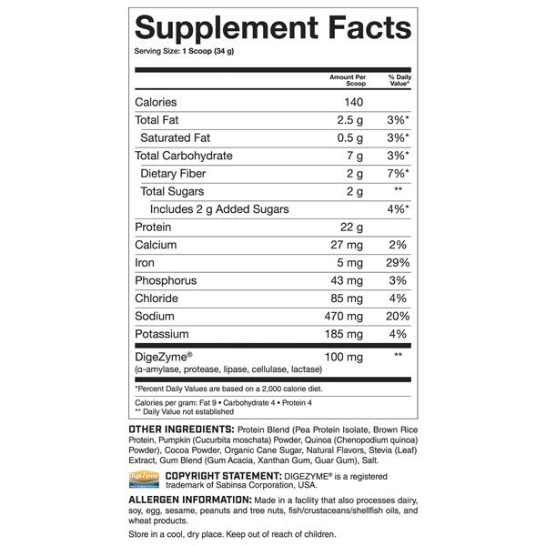 Magnum Quatro Vegan Protein 4lbs