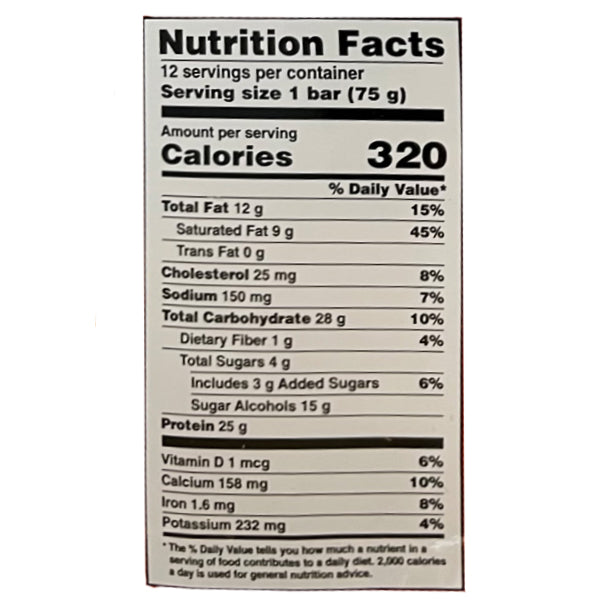 Mammoth Protein Bars 12pk