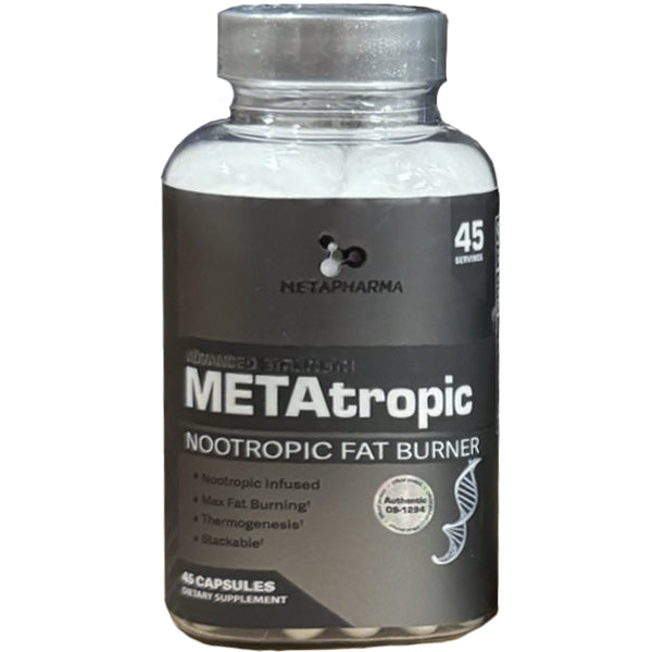 METAPharma METAtropic Nootropic Fat Burner Capsules