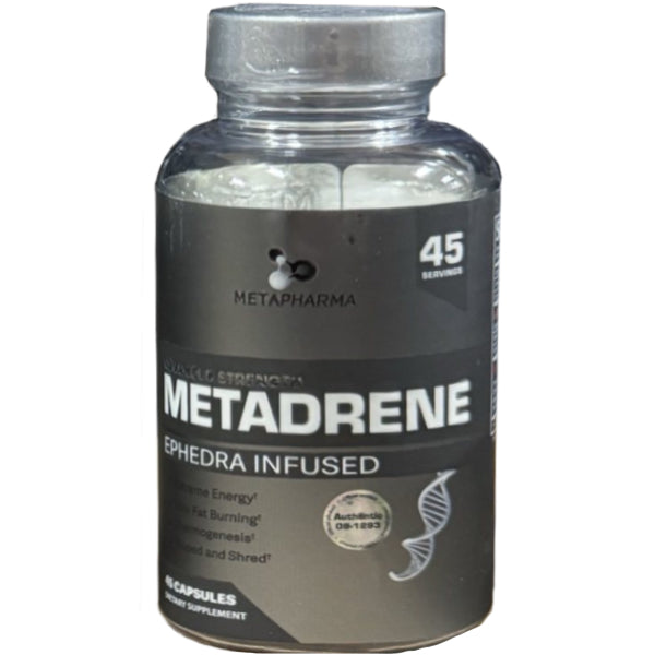 METApharma METAdrene Fat Burner Capsules