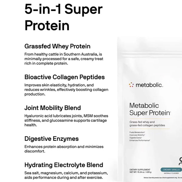 Metabolic Super Protein Complete 5-in-1 Shake 15 Servings