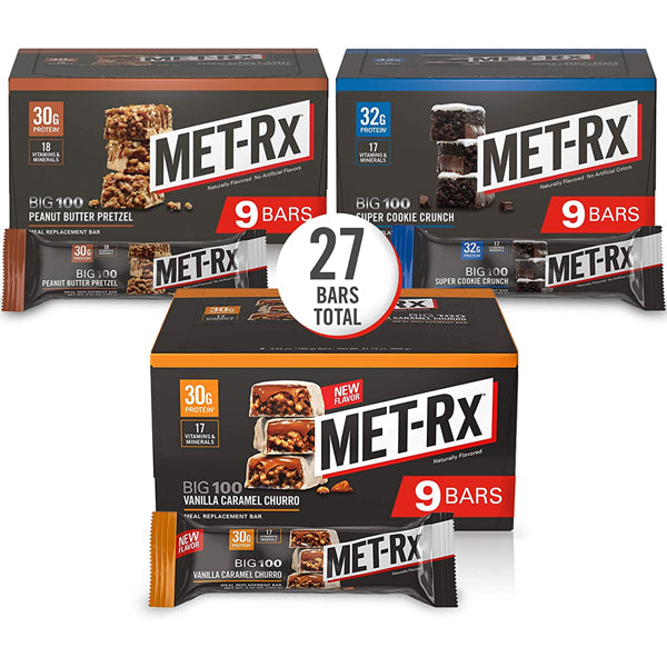METRx Big 100 Colossal Bars 27pk