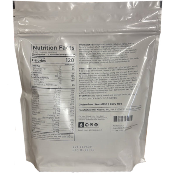 Modere Meal Replacement Shake 1.1lbs