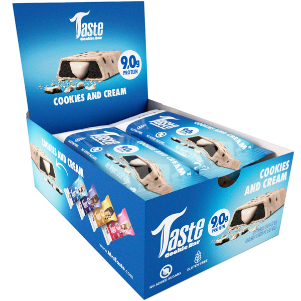 Mrs Taste Cookie Bars 12pk