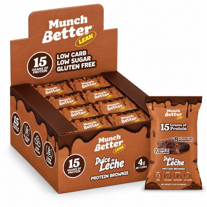 Munch Better Lean Protein Brownie 12pk