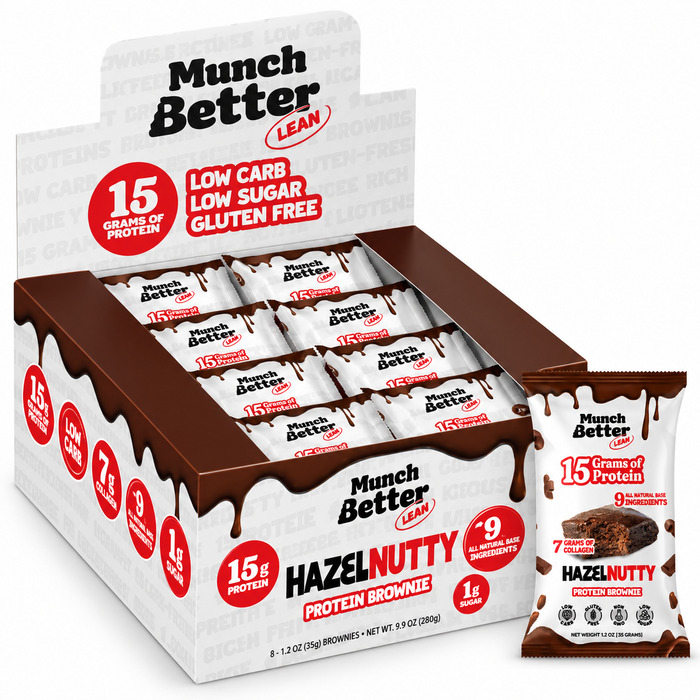 Munch Better Lean Protein Brownie 12pk
