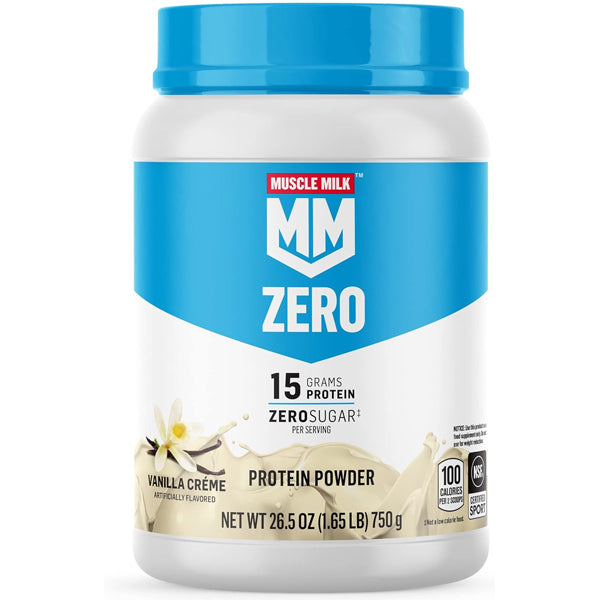 Muscle Milk Zero Protein Powder 1.65lbs