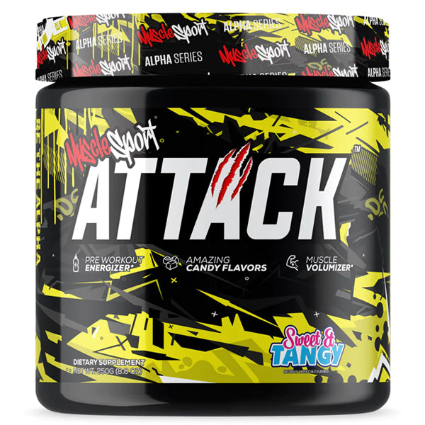2 x 25 Servings MuscleSport Attack Pre-Workout