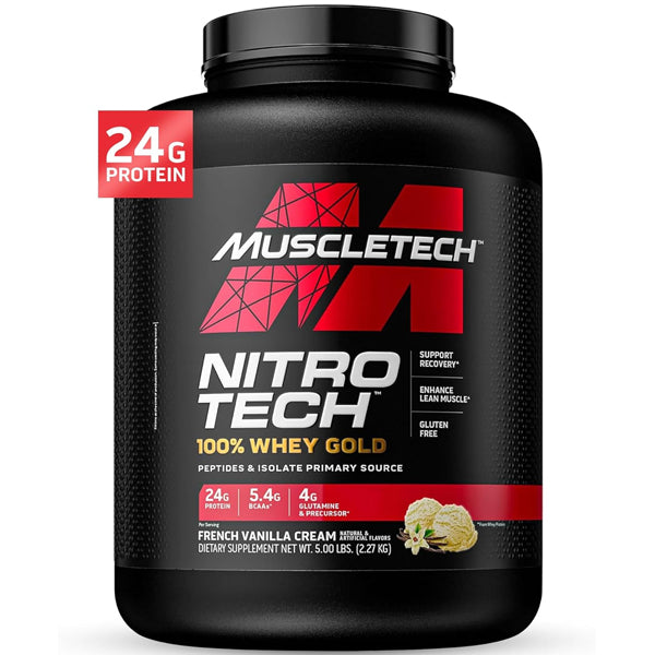 MuscleTech Nitro Tech 100% Whey Gold 5lbs