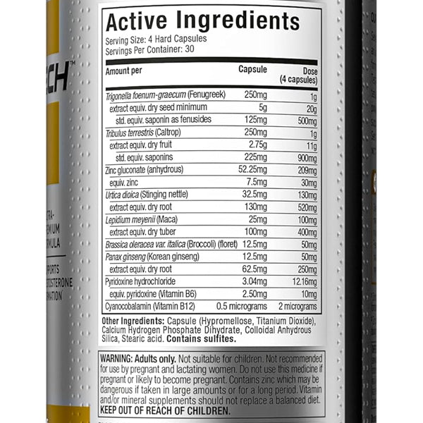 MuscleTech Test HD Elite Capsules