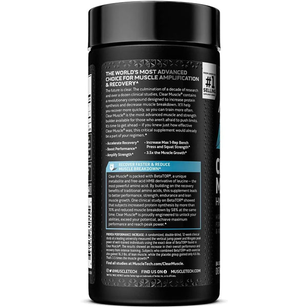 MuscleTech Clear Muscle Recovery Softgels
