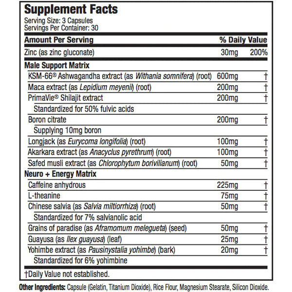 MuscleTech Test HD Thermo Capsules