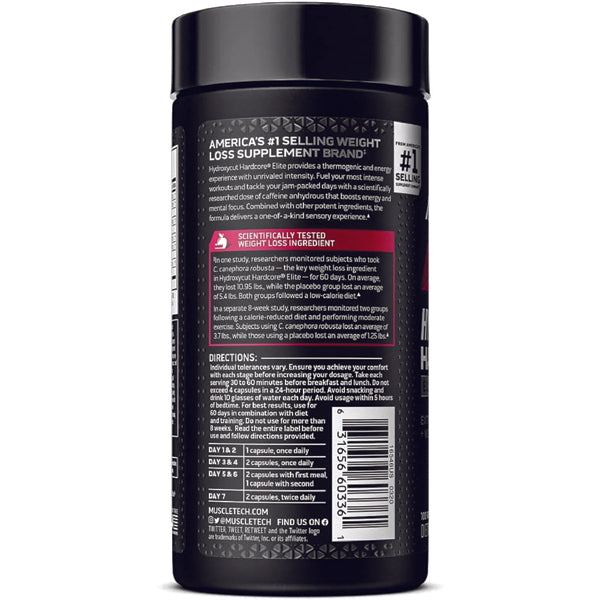 MuscleTech Hydroxycut Hardcore Elite Capsules