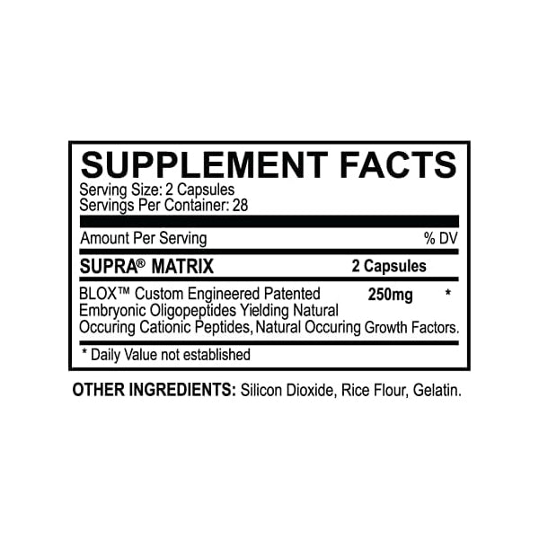 Matrix Capsules MyoBlox Supra Growth Factor Matrix Capsules