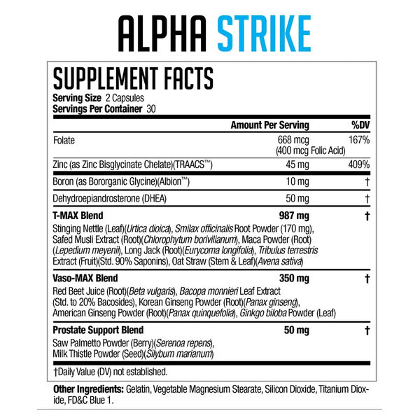 NDS Nutrition Alpha Strike 60 Capsules