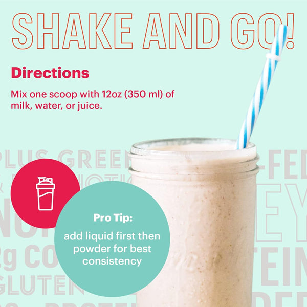 Natreve Grass Fed 100% Isolate Protein 1.5lbs