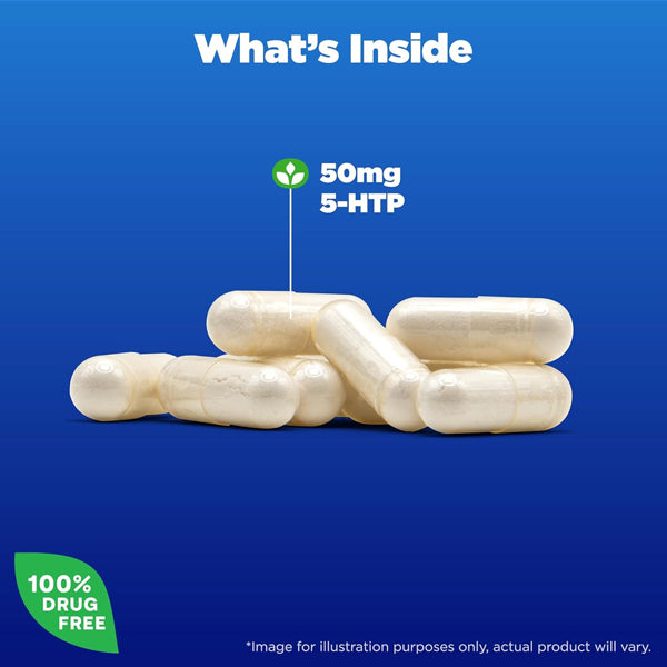 Natrol 5-HTP Mood & Stress 50mg 30 Capsules