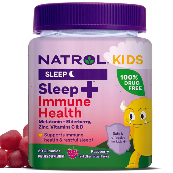 Natrol Kids Sleep+ Immune Health Gummies