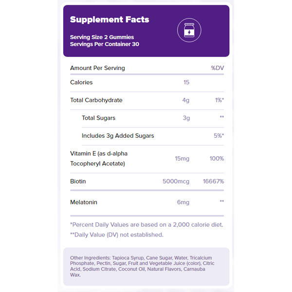 Natrol Sleep+ Beauty Gummies