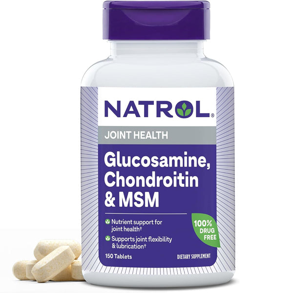 Natrol Glucosamine Chondroitin & MSM Joint Mobility Tablets
