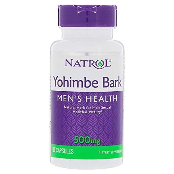 Natrol Yohimbe Bark Men's Health Capsules