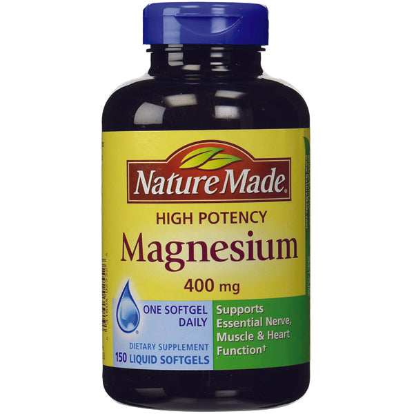 Nature Made Magnesium Extra Strength 400mg Softgels