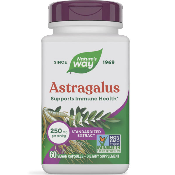 Nature's Way Astragalus 250mg 60 Capsules