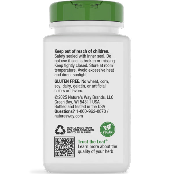 Nature's Way Black Cohosh Root 540mg 100 Capsules