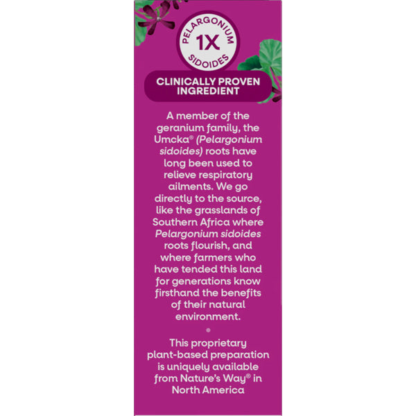 Nature's Way Umcka Cold & Flu Relief 20 Chewables