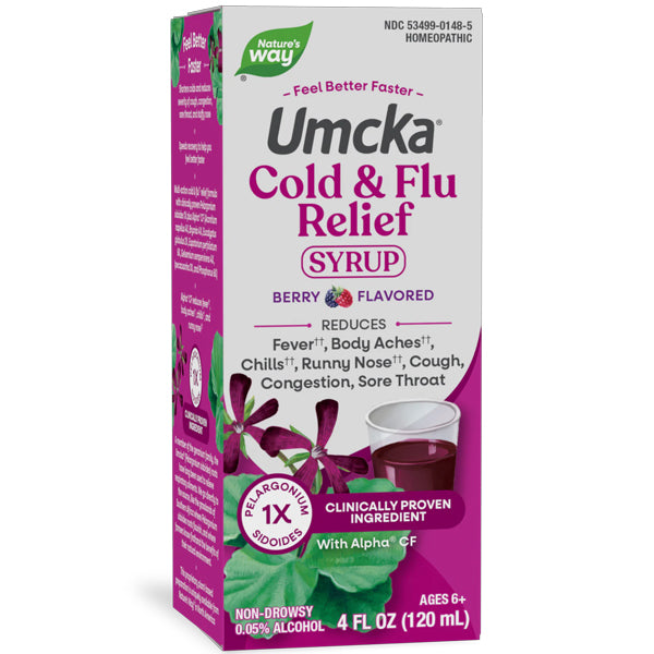 Nature's Way Umcka Cold & Flu Relief 4oz Syrup