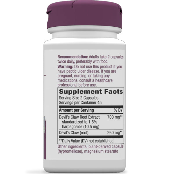 Nature's Way Devil's Claw 700mg 90 Capsules