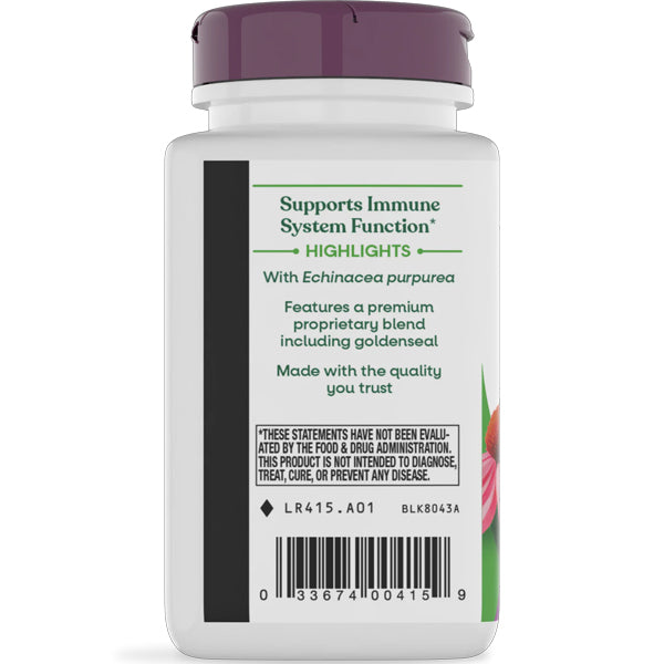 Nature's Way Echinacea Goldenseal Premium Blend 100 Capsules