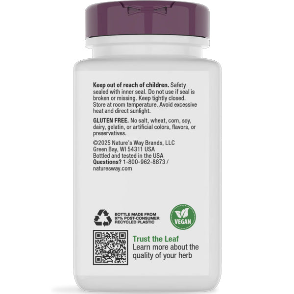 Nature's Way Echinacea Goldenseal Premium Blend 100 Capsules