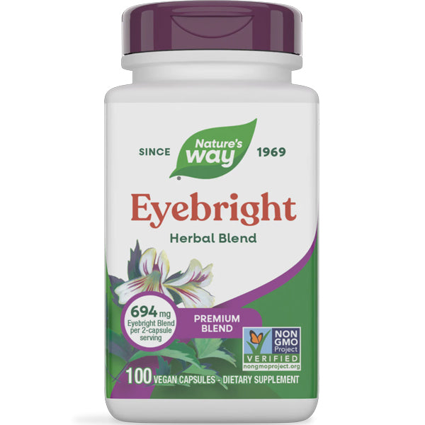 Nature's Way Eyebright Herbal Blend 100 Capsules