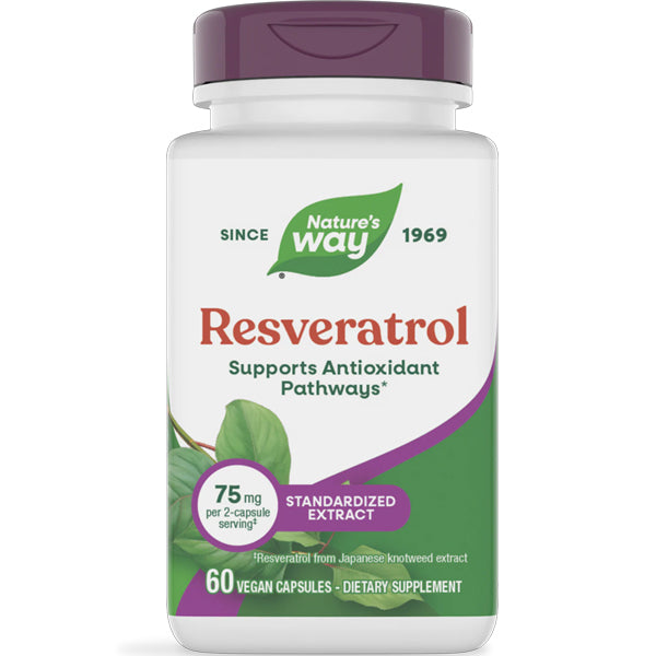 Nature's Way Resveratrol 60 Capsules