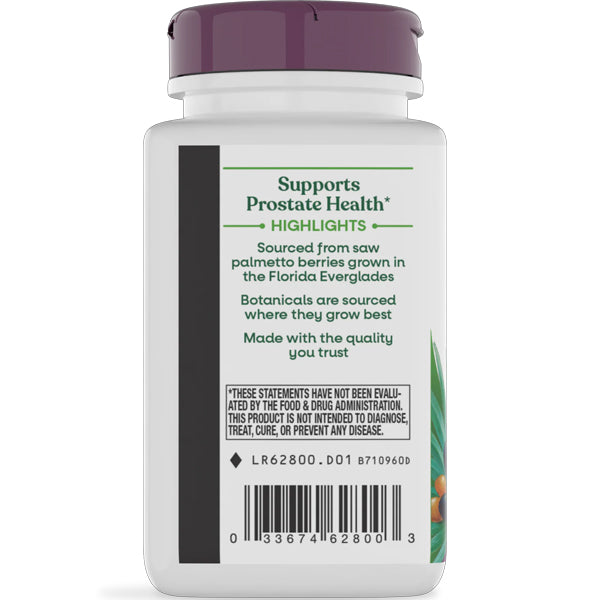 Nature's Way Saw Palmetto 160mg 60 Softgels