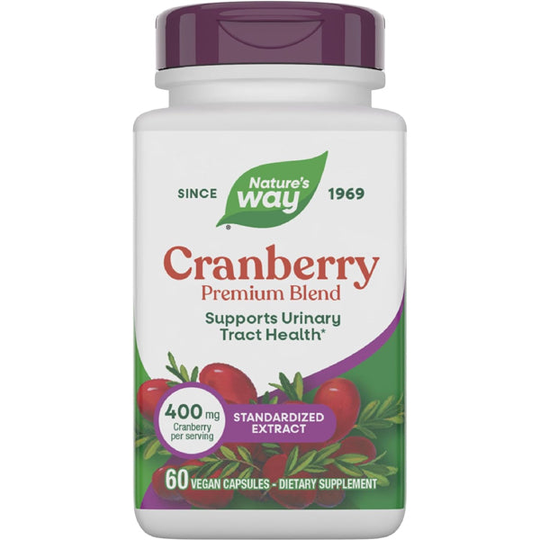 Nature's Way Cranberry Premium Blend 400mg 60 Capsules