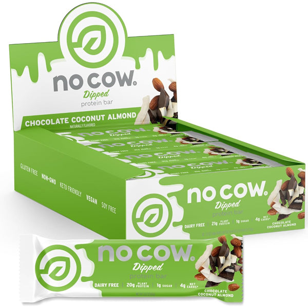 D's Naturals No Cow Dipped Protein Bar 12pk