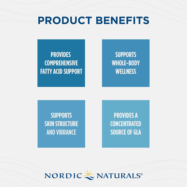 Nordic Naturals Nordic Beauty Omega-3+Borage Oil Softgels