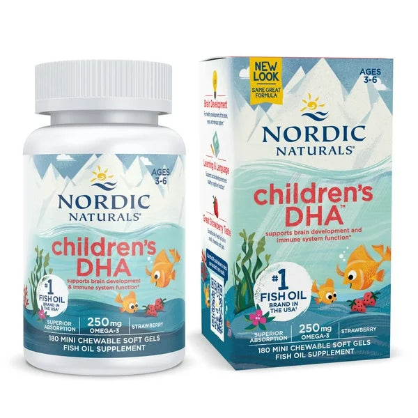 Nordic Naturals Children's DHA Chewable Softgels 180ct