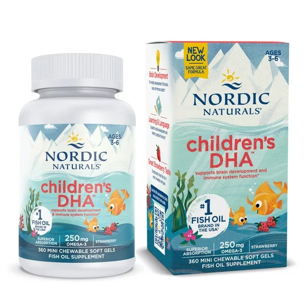 Nordic Naturals Children's DHA Chewable Softgels 360ct