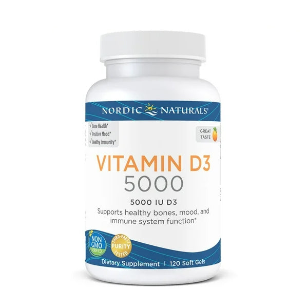 Nordic Naturals Vitamin D3 5000 Softgels