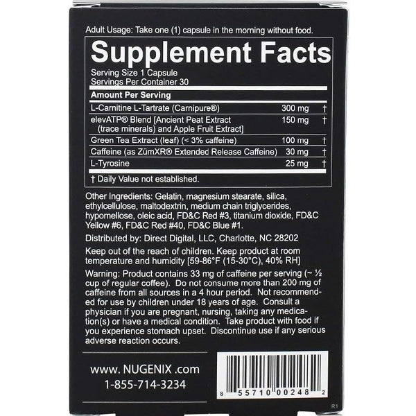 Nugenix Cellular Energy 30 Capsules