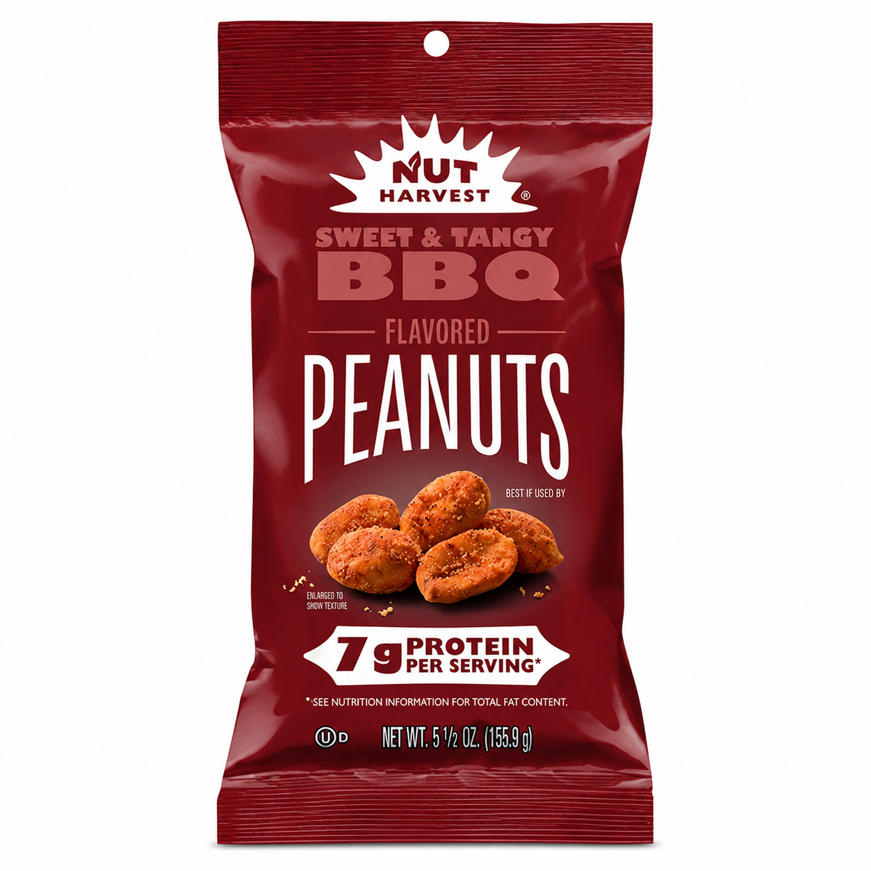 Nut Harvest Flavored Peanuts 5.5oz 6pk