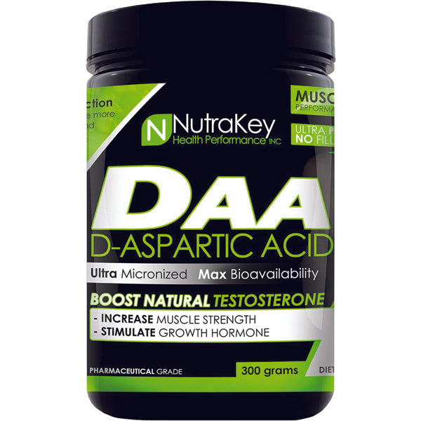 Nutrakey DAA D-Aspartic Acid 100 Servings