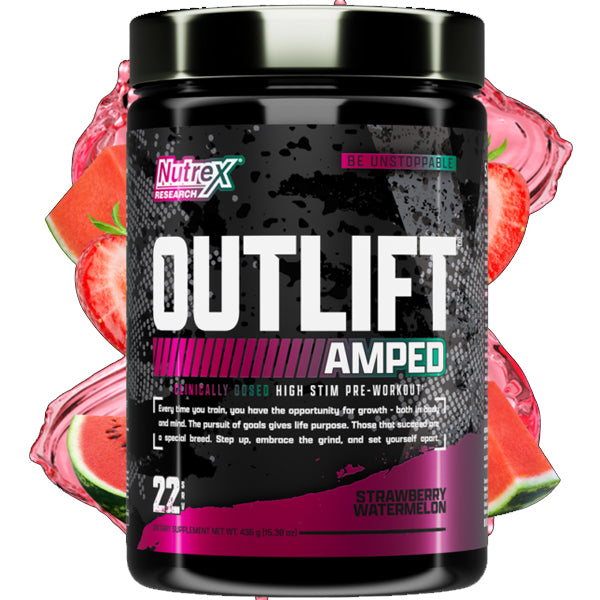 2 x 22 Servings Nutrex Outlift Amped Pre-Workout