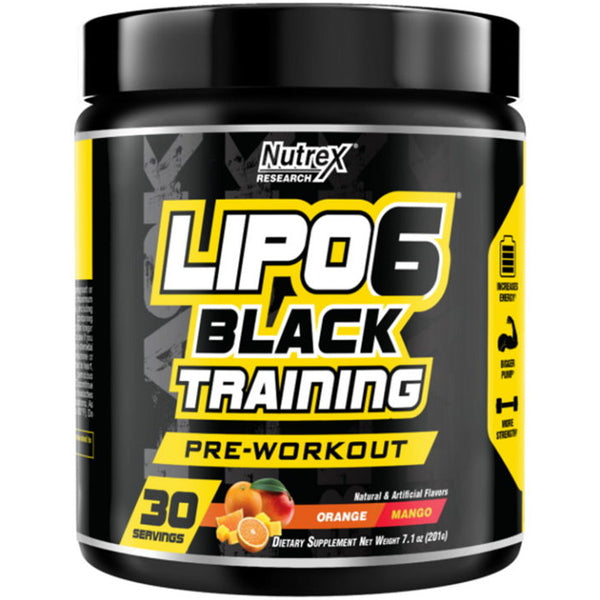 Nutrex Lipo-6 Black Training 30 Servings